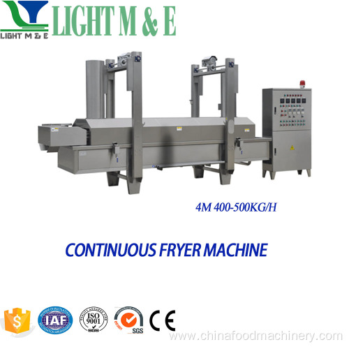 Automatic continuous belt frying machine